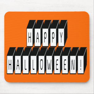 Halloween-Block Mousepad