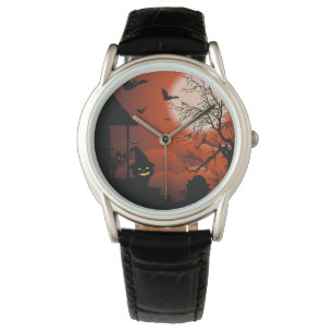 Halloween Bloody Moonlight Nightmare Armbanduhr