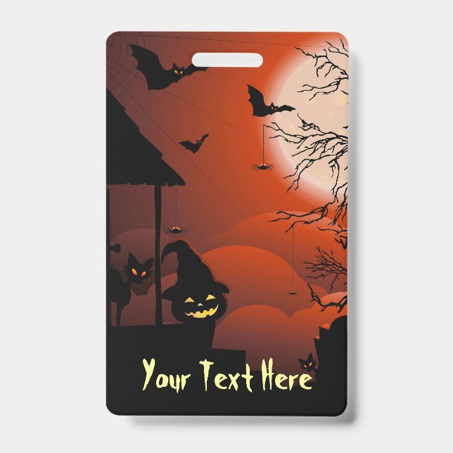 Halloween Bloody Moonlight Nightmare Ausweis (Vorderseite)