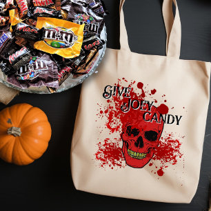 Halloween Bloody Skull Personalisiert Bag Tragetasche