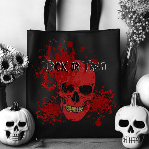 Halloween Bloody Skull Trick oder Treat Bag