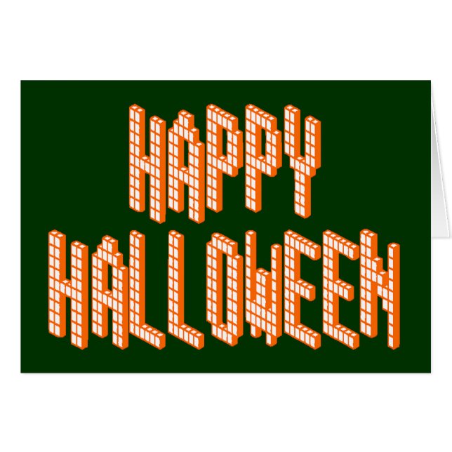 Halloween Blox Text (Vorderseite (Horizontal))