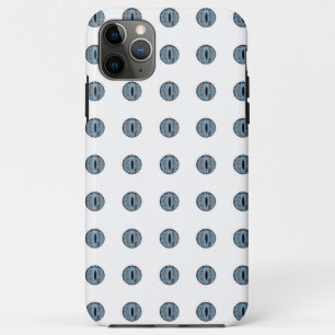 Halloween Blue Polka Dot Eyes Case-Mate iPhone Hülle