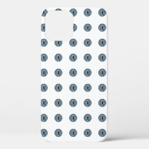 Halloween Blue Polka Dot Eyes Case-Mate iPhone Hülle