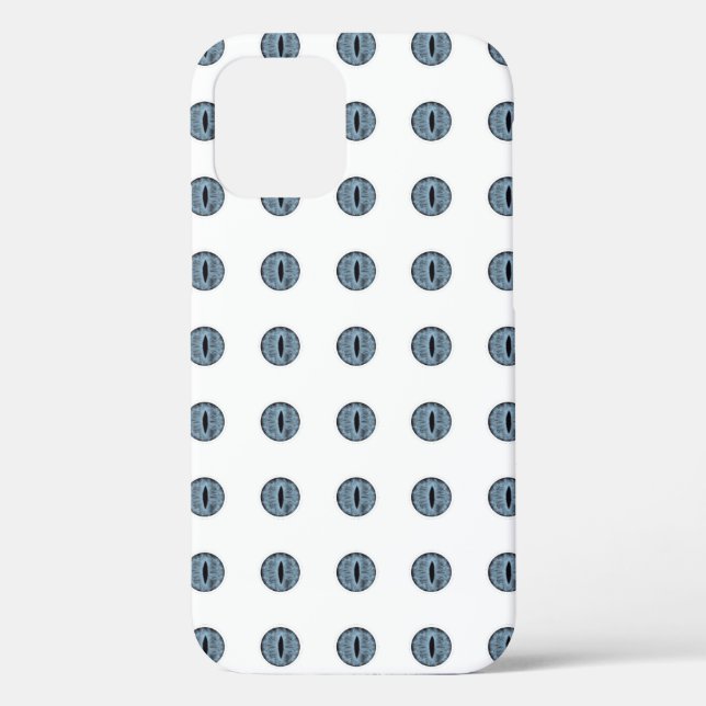 Halloween Blue Polka Dot Eyes Case-Mate iPhone Hülle (Rückseite)