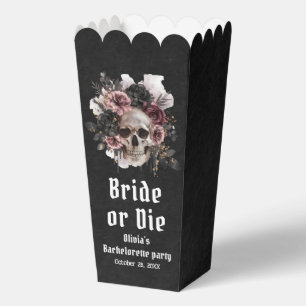 Halloween Blütenbrille oder Die Bachelorette Geschenkschachtel