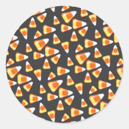 Halloween-Bonbons, lustige Leckereien mit Süßigkei Runder Aufkleber