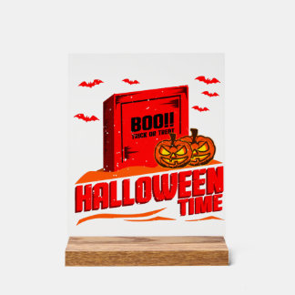 Halloween Boo                             Acrylschild