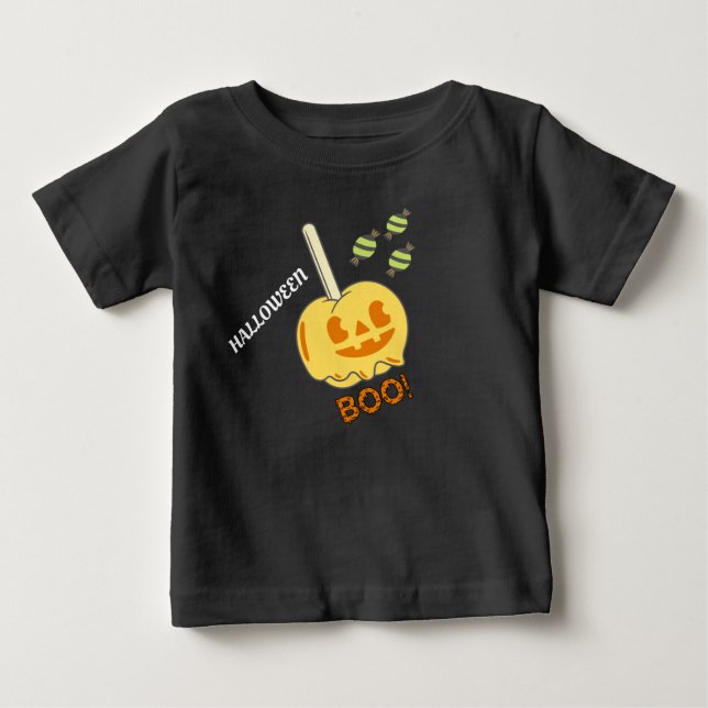 Halloween Boo Baby T-shirt (Vorderseite)
