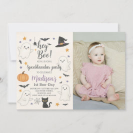 Halloween Boo Bash Spooktacular Party Einladung