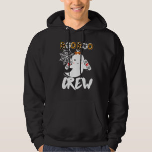 Halloween Boo Boo Crew Geisterkrankenschwester Kos Hoodie