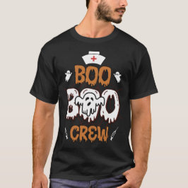Halloween Boo Boo Crew Krankenschwester T-Shirt