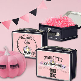 Halloween Boo Box Old School Lunchbox