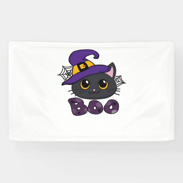 Halloween Boo Crew Classic T - Shirt Banner (Horizontal)