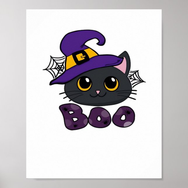 Halloween Boo Crew Classic T - Shirt Poster (Vorne)