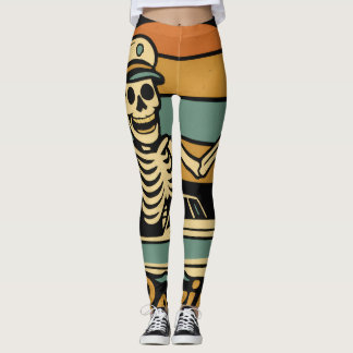 Halloween-Boo-Cruising-Leggings Leggings