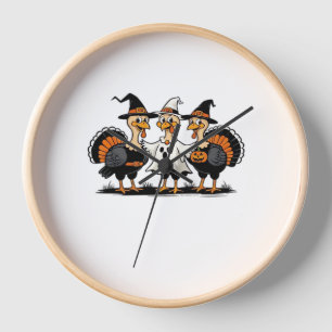Halloween Boo, Erntedank Türkei, Spooky Uhr