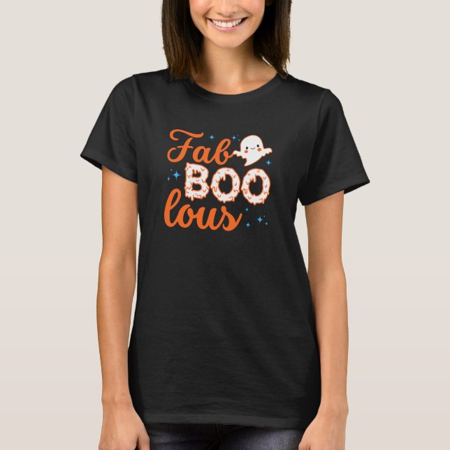 Halloween Boo Funny T-Shirt (Vorderseite)