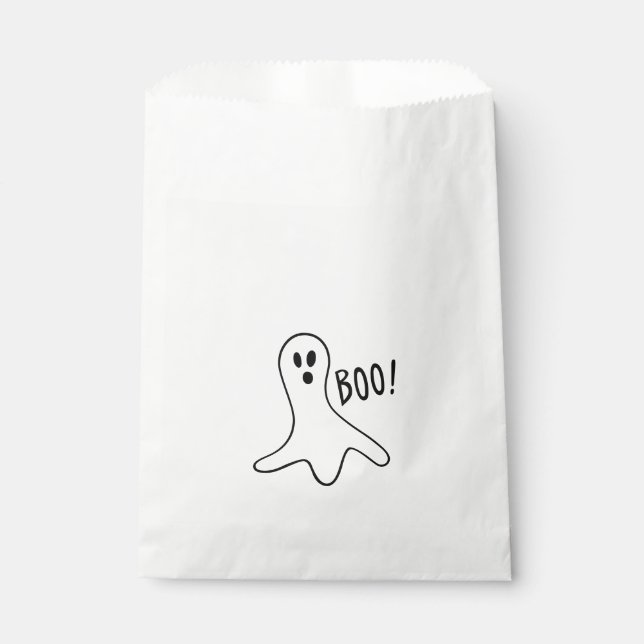 Halloween Boo Fvor Bags von RoseWrits Geschenktütchen (Vorderseite)