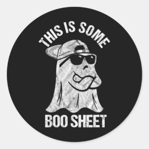 Halloween Boo Ghost Costume Das ist ein bisschen B Runder Aufkleber