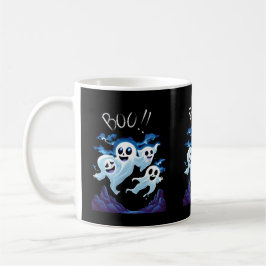 Halloween Boo Ghosts Kaffeetasse