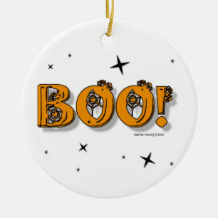 Halloween Boo! Keramik-Ornament Keramik Ornament