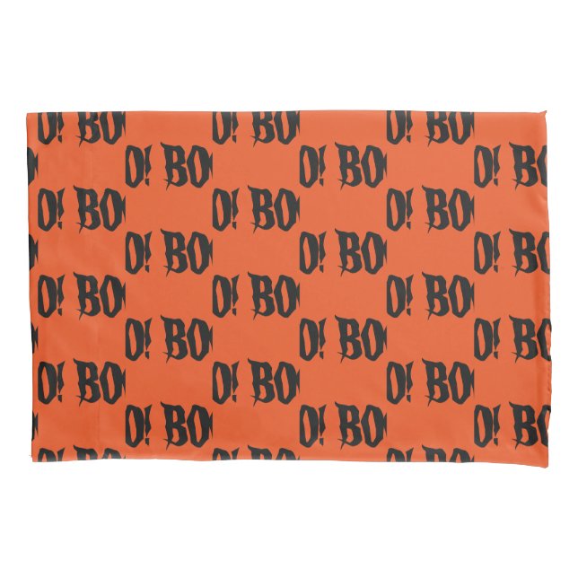 Halloween BOO! Kissenbezug (Vorderseite)