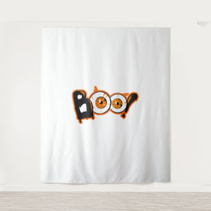 Halloween BOO! l Halloween 2021 Global Halloween Wandteppich