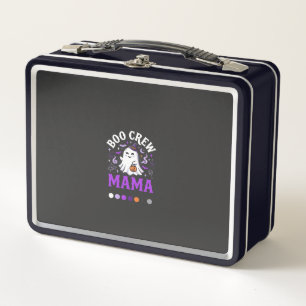 Halloween Boo Mama Magie Metall Brotdose