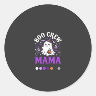 Halloween Boo Mama Magie Runder Aufkleber