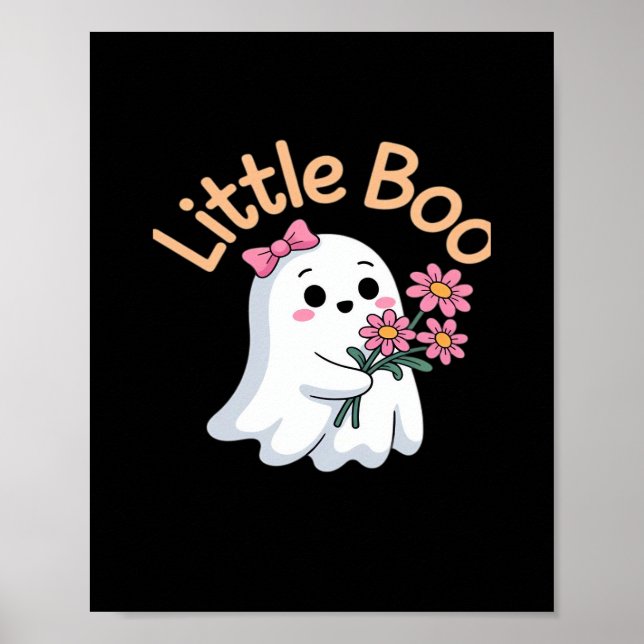 Halloween Boo Niedlich Family Poster (Vorne)