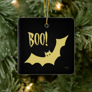 Halloween Boo Ornament von Poet Adiela Akoo