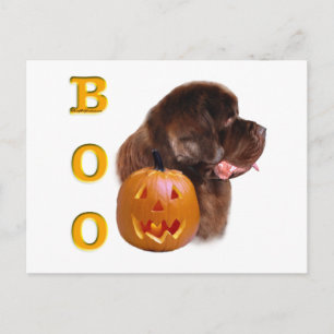 Halloween Boo Postkarte