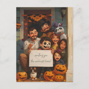 Halloween Boo Postkarte