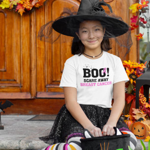Halloween BOO Scare Away Brustkrebs T-Shirt