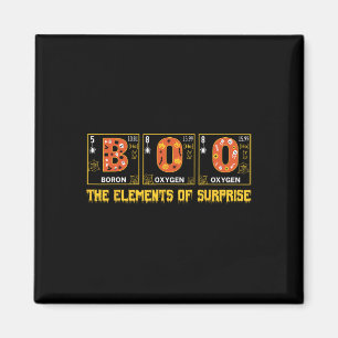 Halloween Boo School Chemistry Nerd Physik Pumpki Magnet