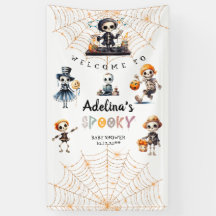 Halloween Boo Spooky Skeletons Kostümdusche
