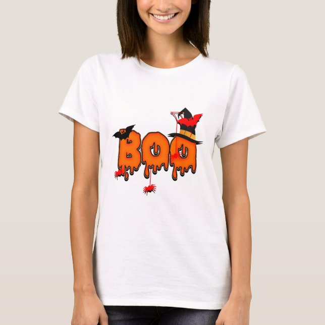 HALLOWEEN Boo             T-Shirt (Vorderseite)
