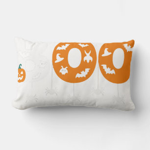 Halloween Boo Throw Kissen - Niedliche, spöttische