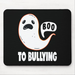 Halloween Boo to Bullying stoppt den Tag der Einhe Mousepad