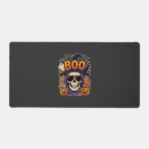 Halloween Boo Totenkopf Sonnenbrille Vektor Schreibtischunterlage
