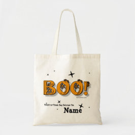 Halloween Boo! Trick-oder-Leckerei-Tasche Tragetasche