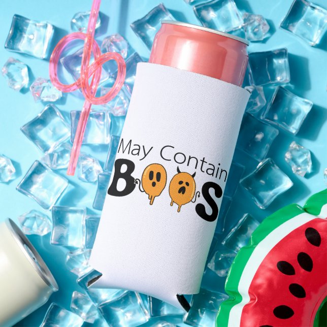 Halloween Boos and Brews - Mai mit BOOS Spaß Selters Dosenkühler (In Situ Sommer)