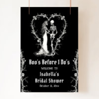 Halloween Boo's Before I Do's Bridal Welcome