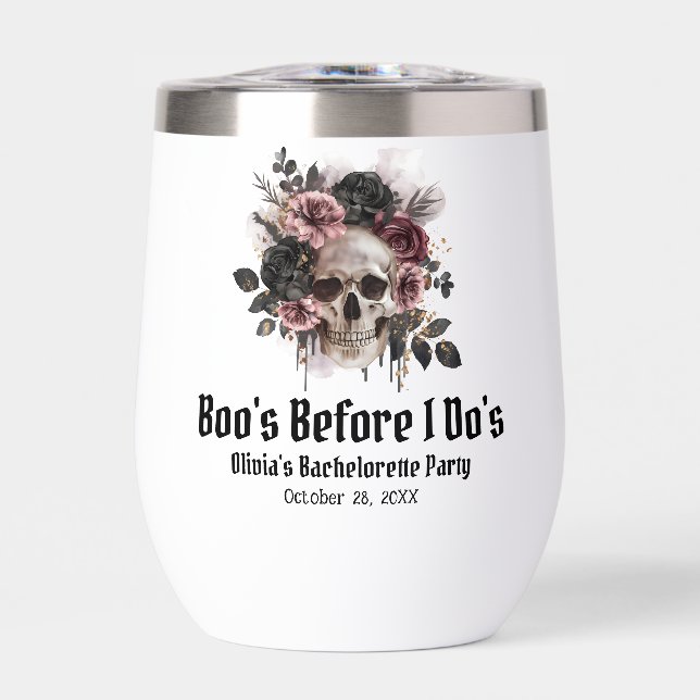 Halloween Boo's Before I Do's Junggeselinnen-Absch (Vorderseite)