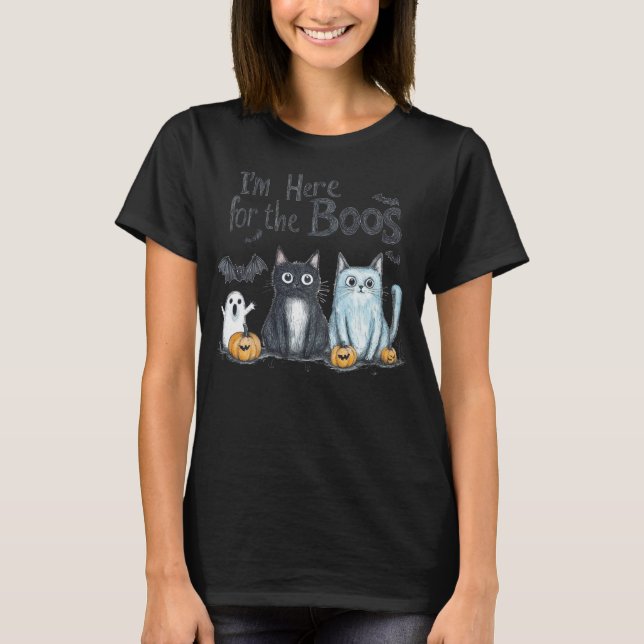 Halloween Boos para Catrachas 01 T-Shirt (Vorderseite)