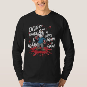 Halloween-böse Serienmörder Oops, die ich ein Chao T-Shirt