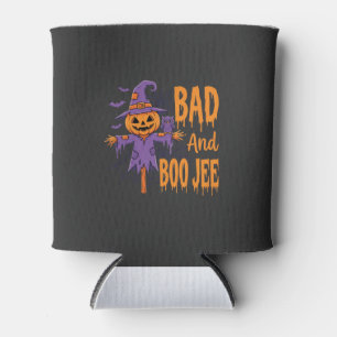 Halloween Böse und Boo Jee Vogelscheuche Grafik Dosenkühler