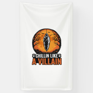 Halloween Bösewicht Vintage Gravur Shirt Design_1 Banner