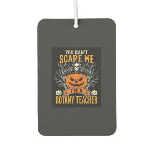 Halloween Botanik-Lehrer Skelett Kürbis Design Autolufterfrischer
